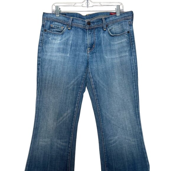 Citizens of Humanity Ingrid Low Waist Flare Jean Women 32 Blue Y2K Elena Gilbert - Picture 11 of 15